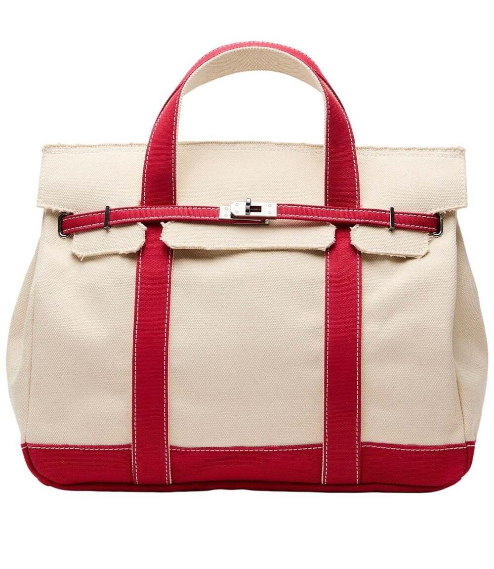 Sunwin ‘Boatkin’ Madaket Mini Classic Canvas Tote Bag with Turn-Lock Closure